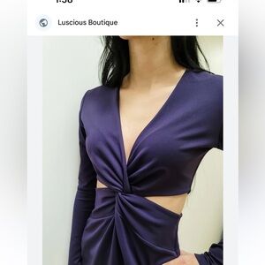 NWT Susana Monaco Dress Front Twist